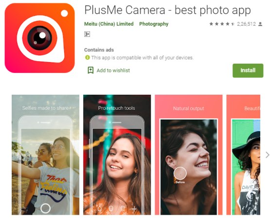 PlusMe Camera - 2020 Best Photo Banane Wala Apps