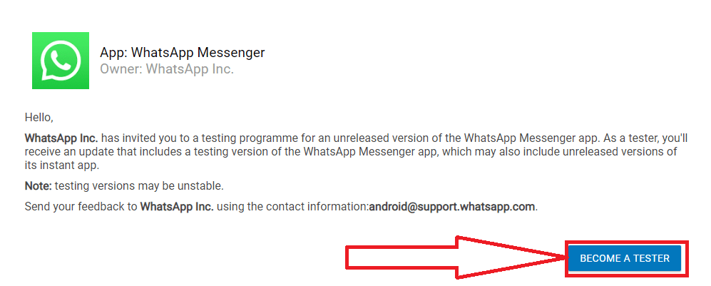 Whatsapp Beta Tester Kaise Bane