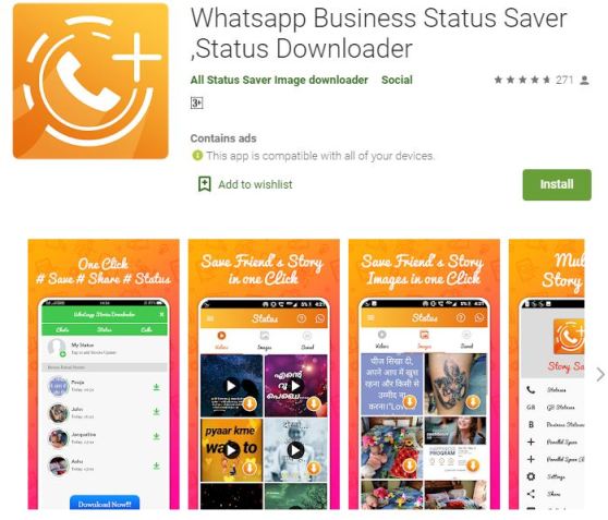 Whatsapp Business Status Saver App