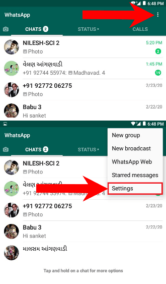 Bina Seen Kiye Whatsapp Status Kaise Dekhe Step-1
