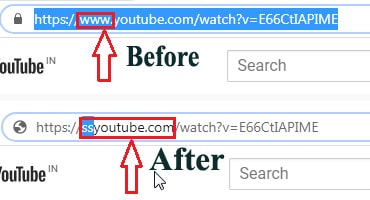YouTube URL Edit 