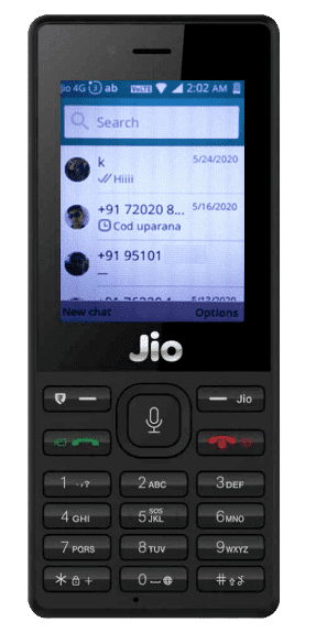Jio Phone Me Whatsapp