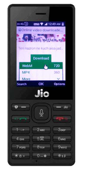 SaveFrom.Net Jio Phone Youtube Video Download Step-3